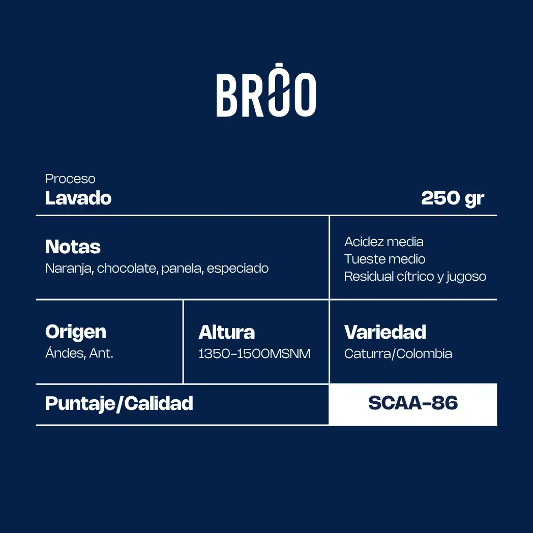 Café Premium (Lavado) 250 Andes - Image 3